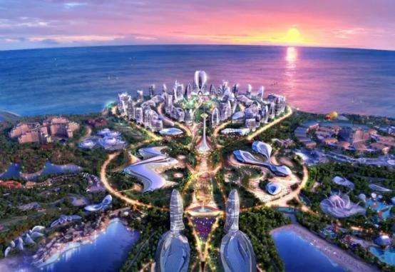 恒大海南?；ǖ何氯窍钅?Evergrande Ocean Flower Island